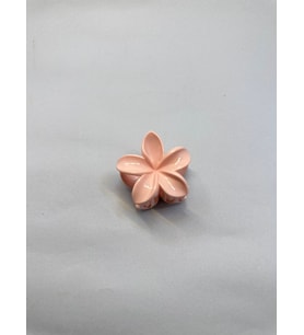 Tekli, Yavruağızı Renk 5 cm Lotus Çiçeği Mandal Toka