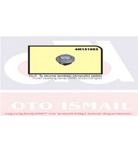 İÇ OKUMA LAMBASI AMPULLÜ SLX