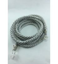 Kruvaze Perde Tül Fon Toplama Aparatı Halat Kordon Braçol 300cm Metal Uçlu 1 Adet demirkordon