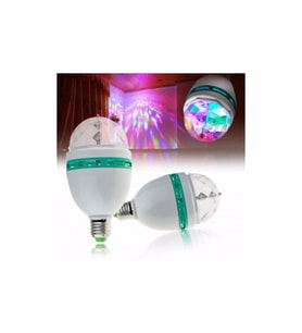 Amblight Ampül Led Işıklı Döner