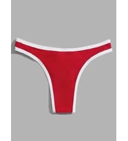 Erkek Biyeli Kırmızı Brazillian Slip