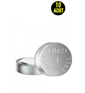 10 ADET  AG1 SR60 SR621SW V364 S621E 602 SB-AG/DG  Düğme Tip Saat Pili