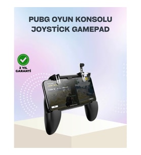 Mey İthalat® Mobil Oyunlar İçin Joystickli Ergonomik Gamepad Kontrol Cihazı