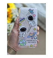 Samsung Galaxy A13 Uyumlu Baskılı Şeffaf Telefon Kılıfı