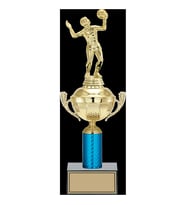 ODAK KUPA - Figürlü Kupalar - Voleybol Kadın Figürlü Kupalar FG-052 C - 38 cm