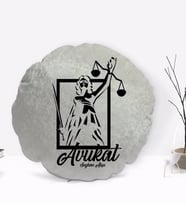 BK Gift Kişiye Özel İsimli Avukat Tasarımlı Dekoratif Kırlent Yastık-16