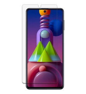 Samsung Galaxy M31S Uyumlu Ekran Koruyucu Screen Protector Tempered Glass Kristal Netliğinde %100 HD Görüntü, Yüksek Kalite Kırılmaz Temperli Cam (Şeffaf)