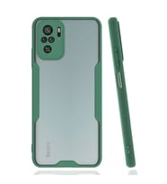 Xiaomi Redmi Note 10 Kılıf Platin Silikon - Yeşil