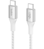 Belkin Boostcharge Usb-C - Usb-C Şarj Kablosu, Hızlı Şarj Kablosu, 240 W Power Delivery, Usb-If Sert