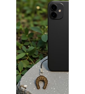 Miyuki Boncuk El Yapımı Nal Telefon Çarmı - Charm