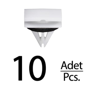 Ford için Çıta Klipsi- 10 Adet