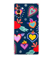 PrintiFy Samsung Galaxy Note 10 ile Uyumlu Retro Color 3  Kamera Korumalı Şeffaf  Kılıf