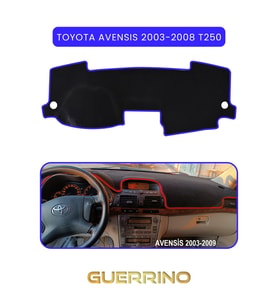 TOYOTA Avensis (2003-2008) t250TORPİDO KORUMA HALISI MAVİ KENAR