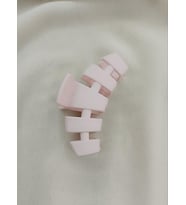 Mandal Toka Saç Aksesuarı 9 cm İthal Ürün Saç Tokası Renk Açık Pembe (Krem)