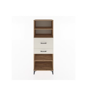Hyperion Dolap 3 Raflı 2 Çekmeceli 60x44x163 Çam-Aytaşı