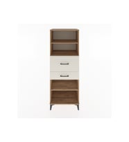 Hyperion Dolap 3 Raflı 2 Çekmeceli 60x44x163 Çam-Aytaşı