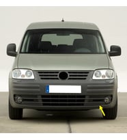 VW Caddy 2004-2010 Ön Tampon Sol Sis Çerçevesi Izgarası 2K0853683A