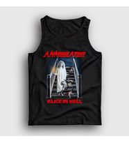 Presmono Unisex Siyah Alice In Hell Annihilator Atlet 462923tt