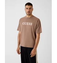 Guess Chris Erkek Aktif Oversize Fit T-Shirt