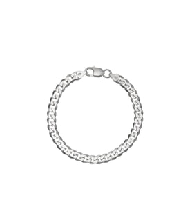Gümüş Gurmet Bileklik 5,5 Mm Genişlik 21 Cm Uzunluk