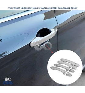 VW Passat B8.5 Krom Kapı Kolu 4 Kapı 2019 ve üzeri P.ÇELİK