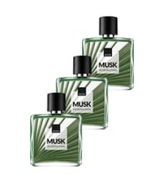 Avon Musk Metropolitano Erkek Parfüm Edt 75 Ml. Üçlü Set