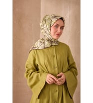 Silk Home Twill İpek Eşarp 11473-47 (Su Yeşili)