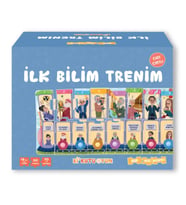 İlk Bilim Trenim - Cırt Cırtlı Yapboz ve Kitap Seti