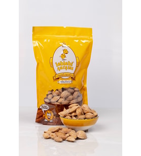 Kavrulmuş Tuzlu Diş Badem - 250 Gr