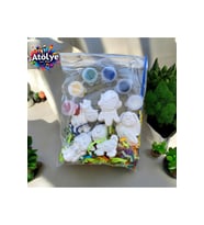 Atölye Lavi Shop Hayvanlar Alemi Paket Taş Boyama Seti Yetişkin Çocuk Boyama Seti