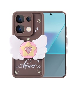 Xiaomi Redmi Note 13 Pro 4G Uyumlu Kılıf Kamera Korumalı Figür Tasarımlı Zore Kapya Kapak