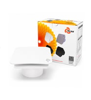 PLASTİK ASPİRATÖR 120 BEYAZ BANYO TUVALET HAVALANDIRMA ASPİRATÖRÜ 16W 1900RPM 80M3/H EBT-120SB (5680)