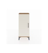 Arges Komodin 2 Raflı Tek Kapaklı 44x30x106 Çam-Aytaşı