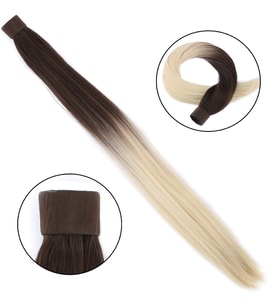 Fiber Sen Sihirli At Kuyruğu / Kumral / Platin Ombreli