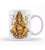 Ganesha Kupa Bardak Porselen