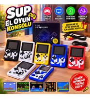 3 İnç Ekranlı TV Bağlantılı Şarjlı Retro Mini Atari