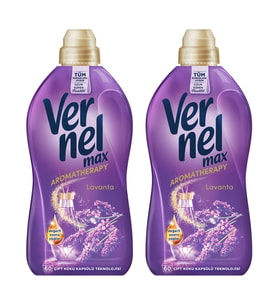 Vernel Max Aromatherapy 1440 ml Yumuşatıcı x 2 Adet