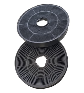 Davlumbaz Çap 15,8 cm Karbon Filtre 3 Tırnak Uyumlu