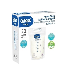Wee Anne Sütü Saklama Poşeti 20'li