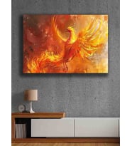 Koç stüdyo Modern tasarım kanvas tablo 50x70 (Çok Renkli)