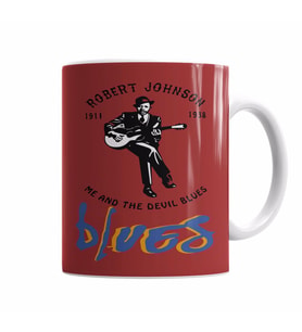 Robert Johnson Blues Kupa Bardak Porselen