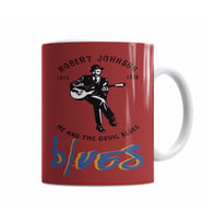 Robert Johnson Blues Kupa Bardak Porselen