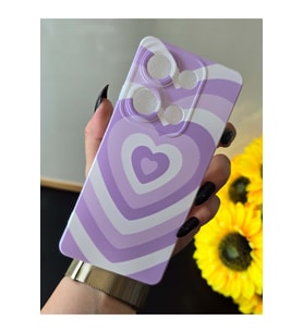 Xiaomi Redmi Note 13 4G Uyumlu Baskılı Şeffaf Telefon Kılıfı