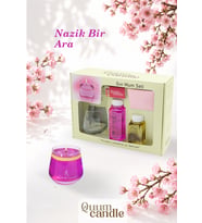 Sıvı Mum Seti (Pembe)
