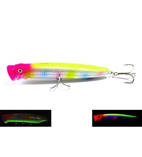 Fujin Salt Popper 12Cm 30Gr Floating Suni Yem 068-Shiny Rainbow