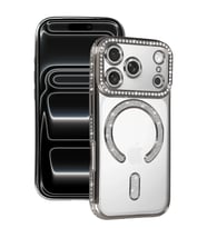 iPhone 17 Pro Joke Simli Magneticsafe Kılıf - Gümüş