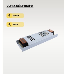 16,5A Ultra Slim Led Trafo (Gri)