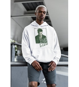 Efsane Film Fight Club Baskılı Unisex 0versize Tyler Durden Hoodie