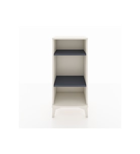 Arges Komodin 2 Raflı 44x30x96 Aytaşı-Antrasit