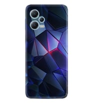 Xiaomi Redmi Note 12 4g Kılıf Resimli Desenli Silikon Platinium Series Üçgenler 2 1872